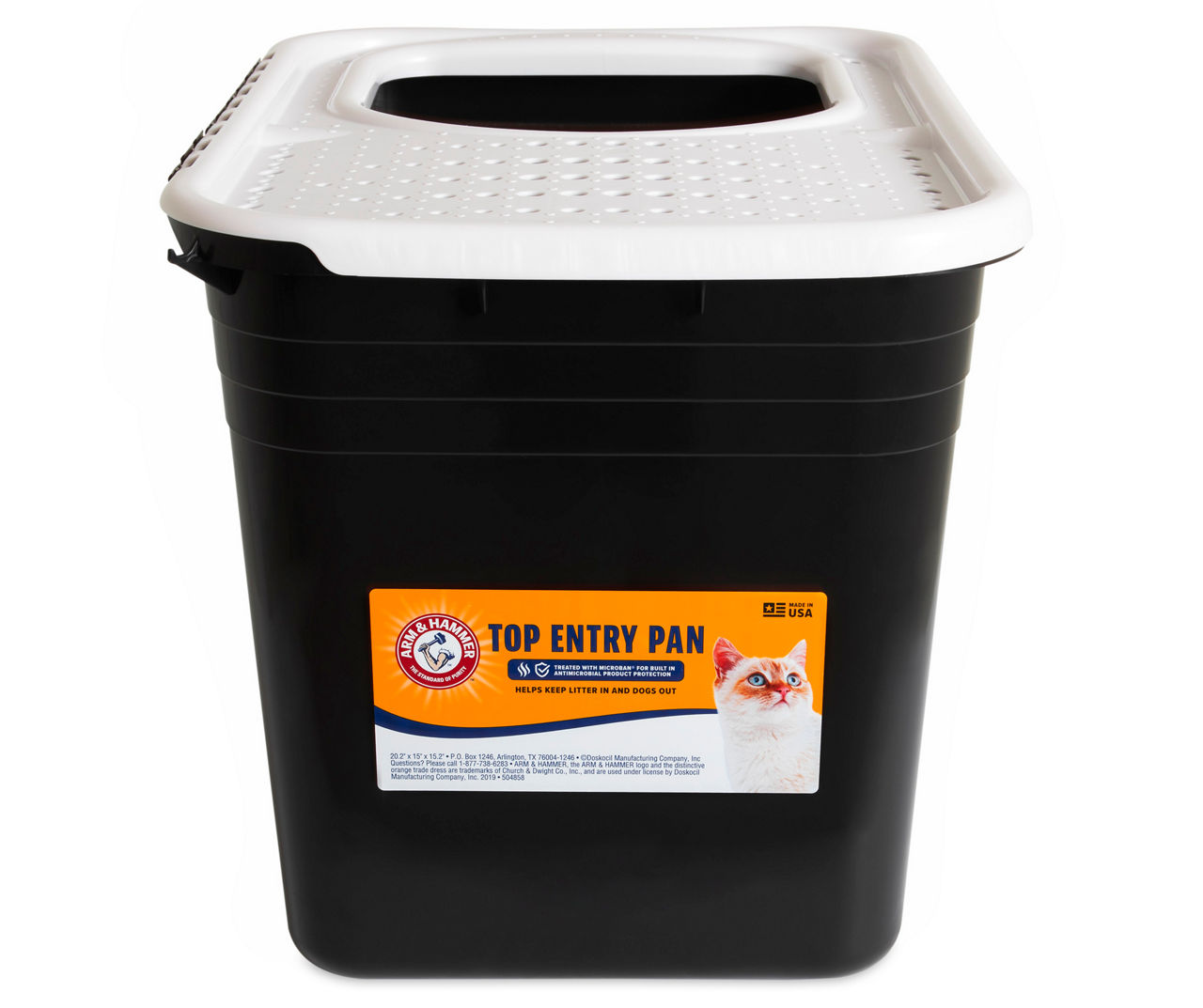 Arm & hammer top deals entry cat litter box