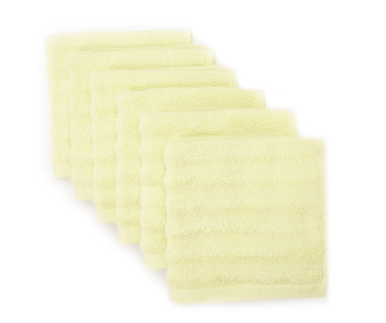 Real Living Real Living Euphoric Expression Washcloths, 6Pack Big Lots