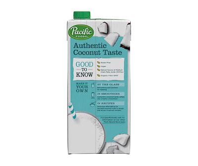 Organic Coconut Unsweetened Plant-Based Beverage, 32 Oz.