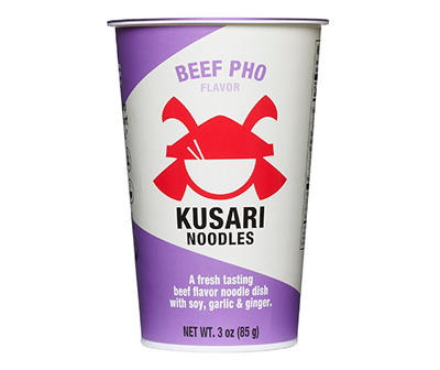 Kusari Noodles Beef Pho Cup, 3 Oz.