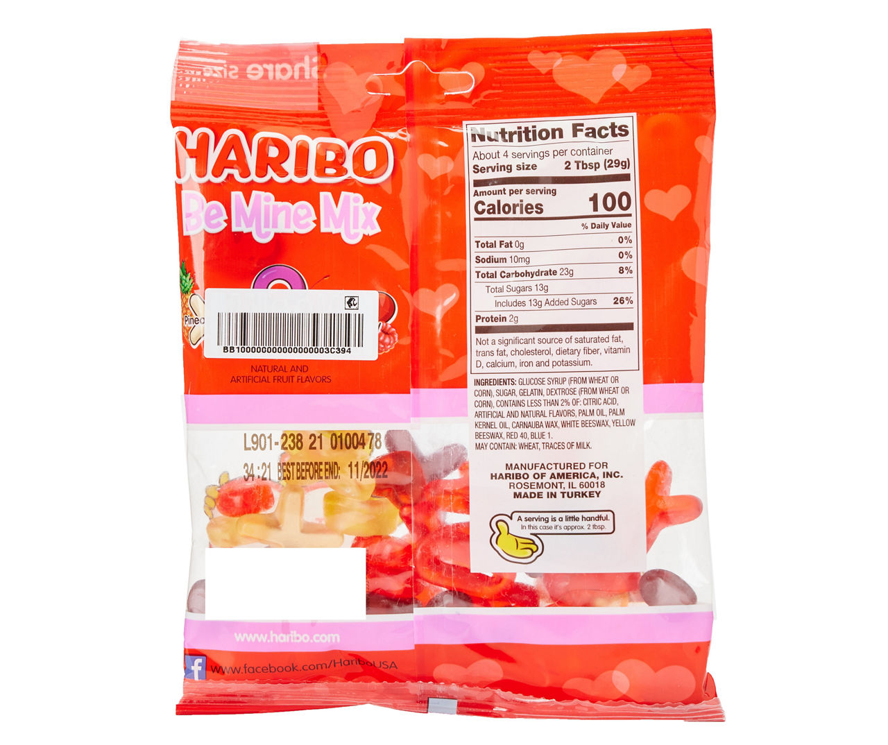 Be Mine Valentine Gummy Mix, 4 Oz.