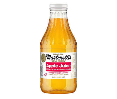 100% Gold Medal Apple Juice, 1 Liter