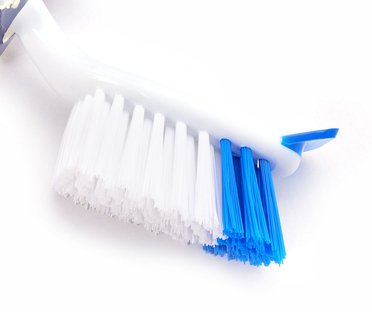 Simple Spaces YB33273L Dishwash Brush, 1-1/8 in L Trim, 2-1/4 in W Brush,  PP/PVC Bristle, 12 in L, PP/TPE Handle