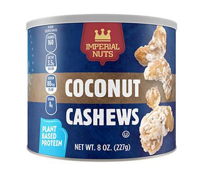 Coconut Cashews, 8 Oz.