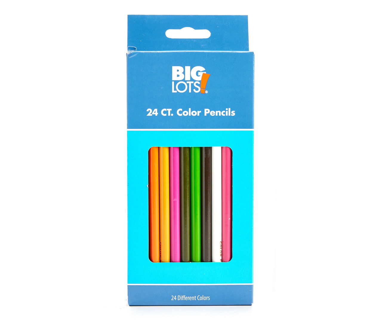 Big Lots Color Pencils, 24Pack Big Lots