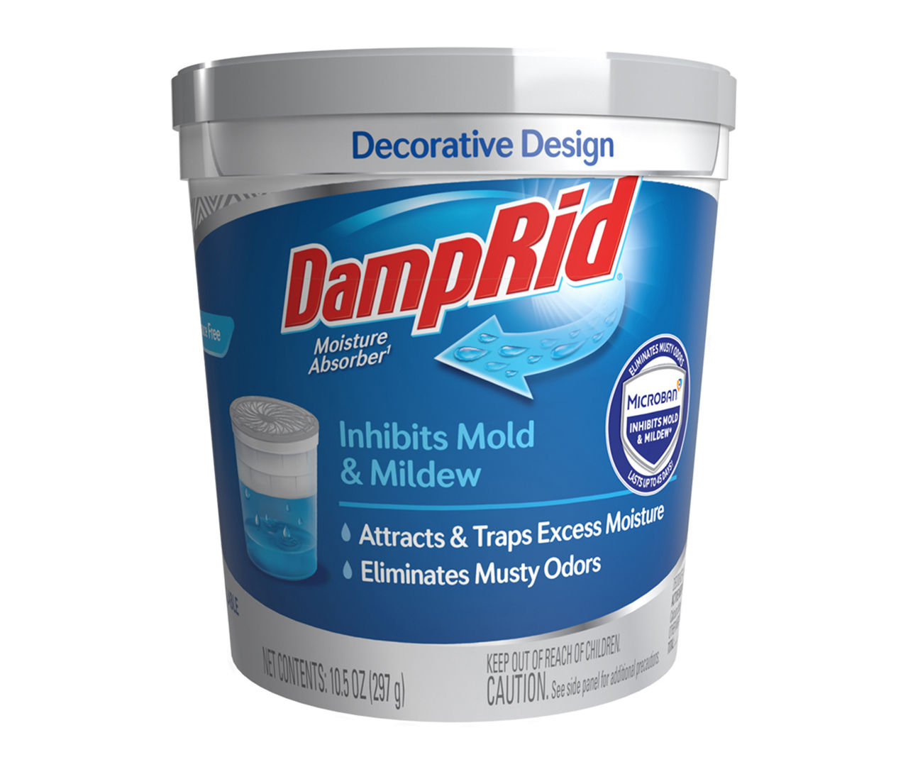 DampRid Refillable Moisture Absorber 10.5oz - Fragrance Free 