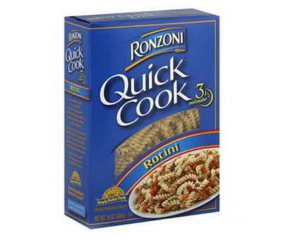 Ronzoni Quick Cook Rotini Pasta, 16 Oz.