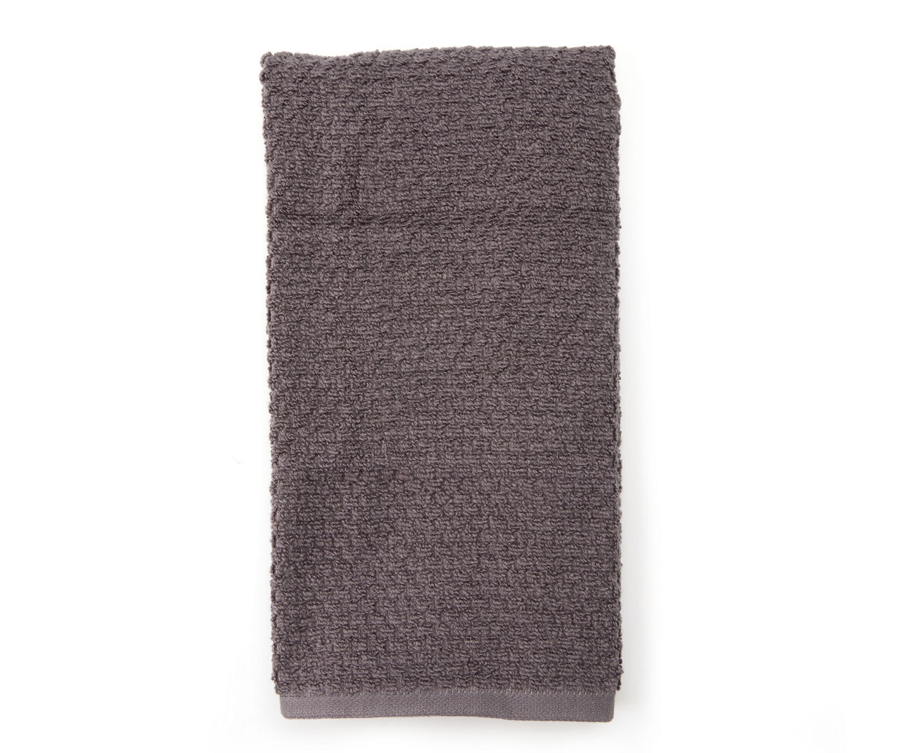 Wild Sage Blue Fog Lattice-Texture Bath Towel