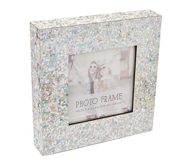 Sequin Glitter Box Photo Frame, (4