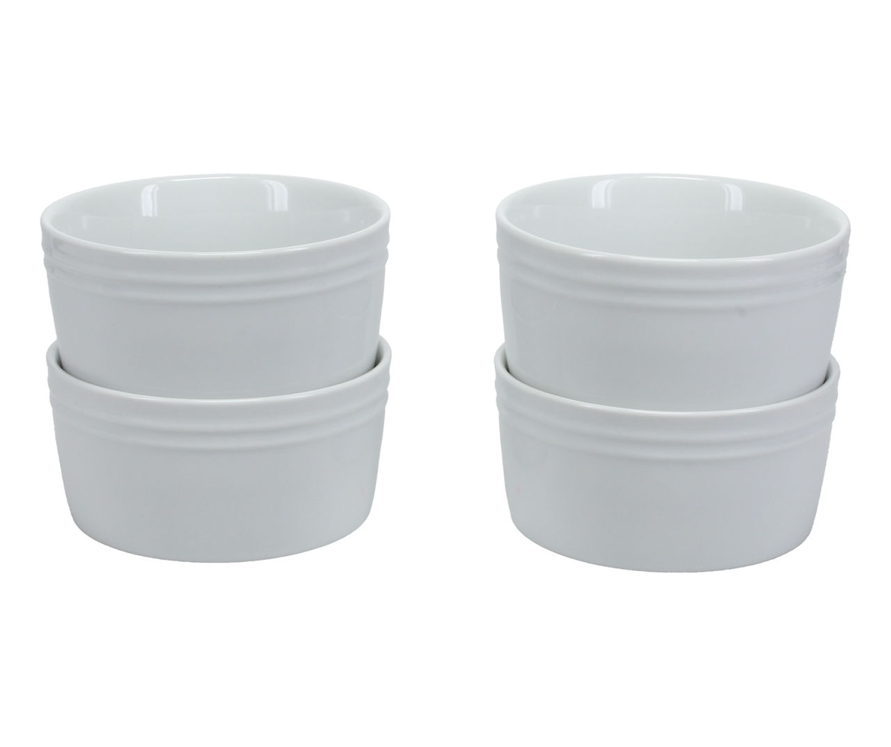 BIA Cordon Bleu White Porcelain Ramekins, 4Pack Big Lots
