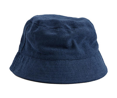 Navy Terry Bucket Hat
