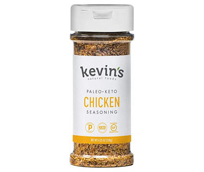 Kevin's Chicken Seasoning, 4.25 Oz.
