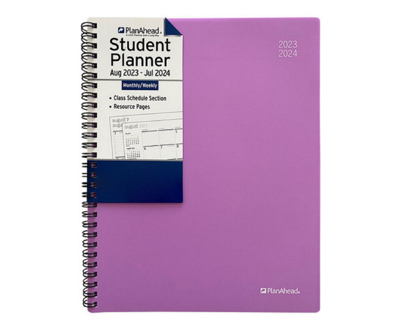 2024 Large Weekly Spiral Planner