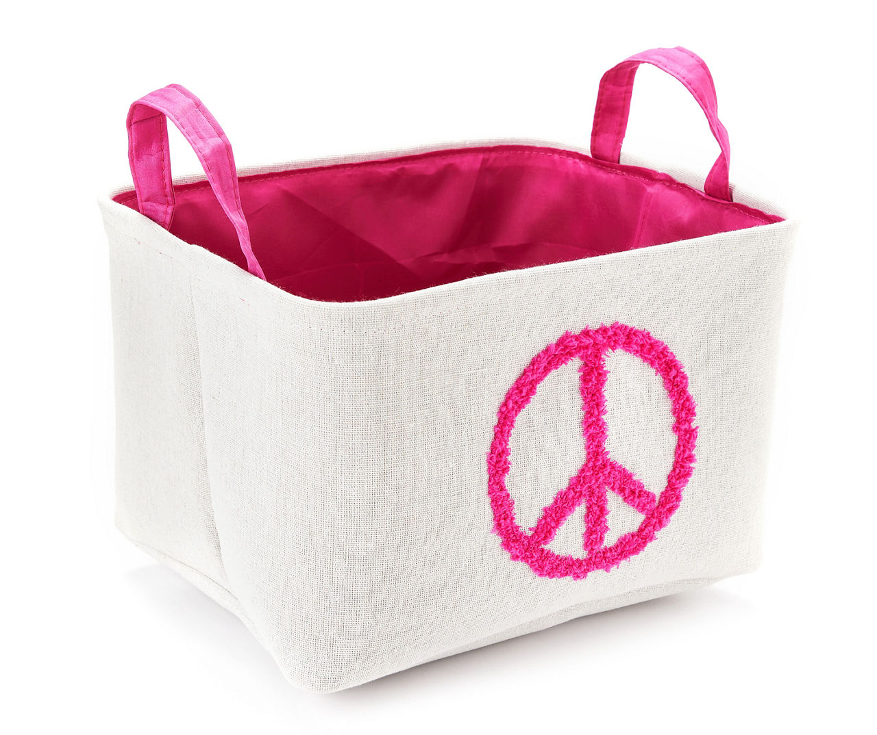 East-West Bag Grey Camouflage with Rose Gold Jumbo Peace Sign
