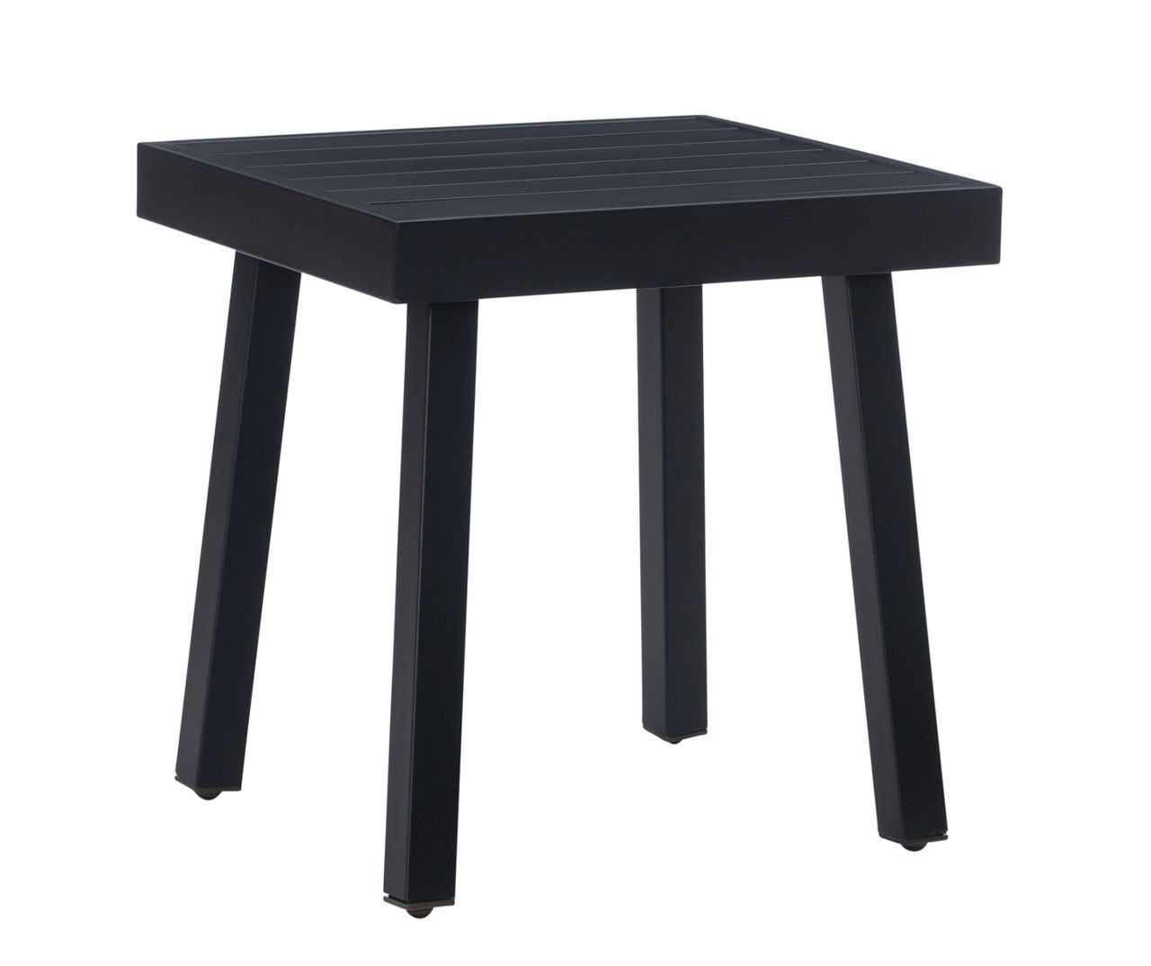 Marcy Black Metal Patio Side Table Big Lots