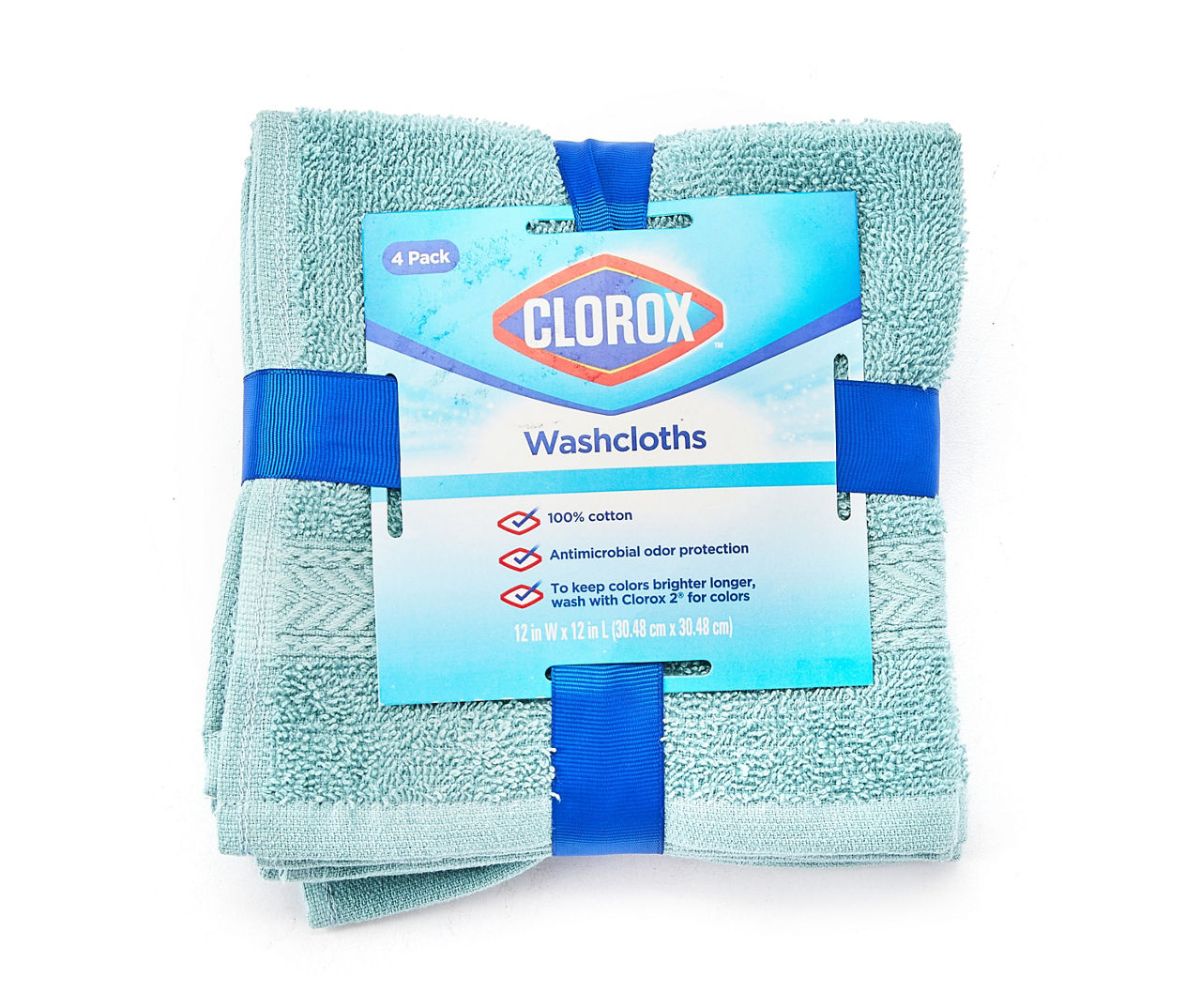 Clorox Aqua Washcloths 4 Pack Big Lots   810607972 A0 1