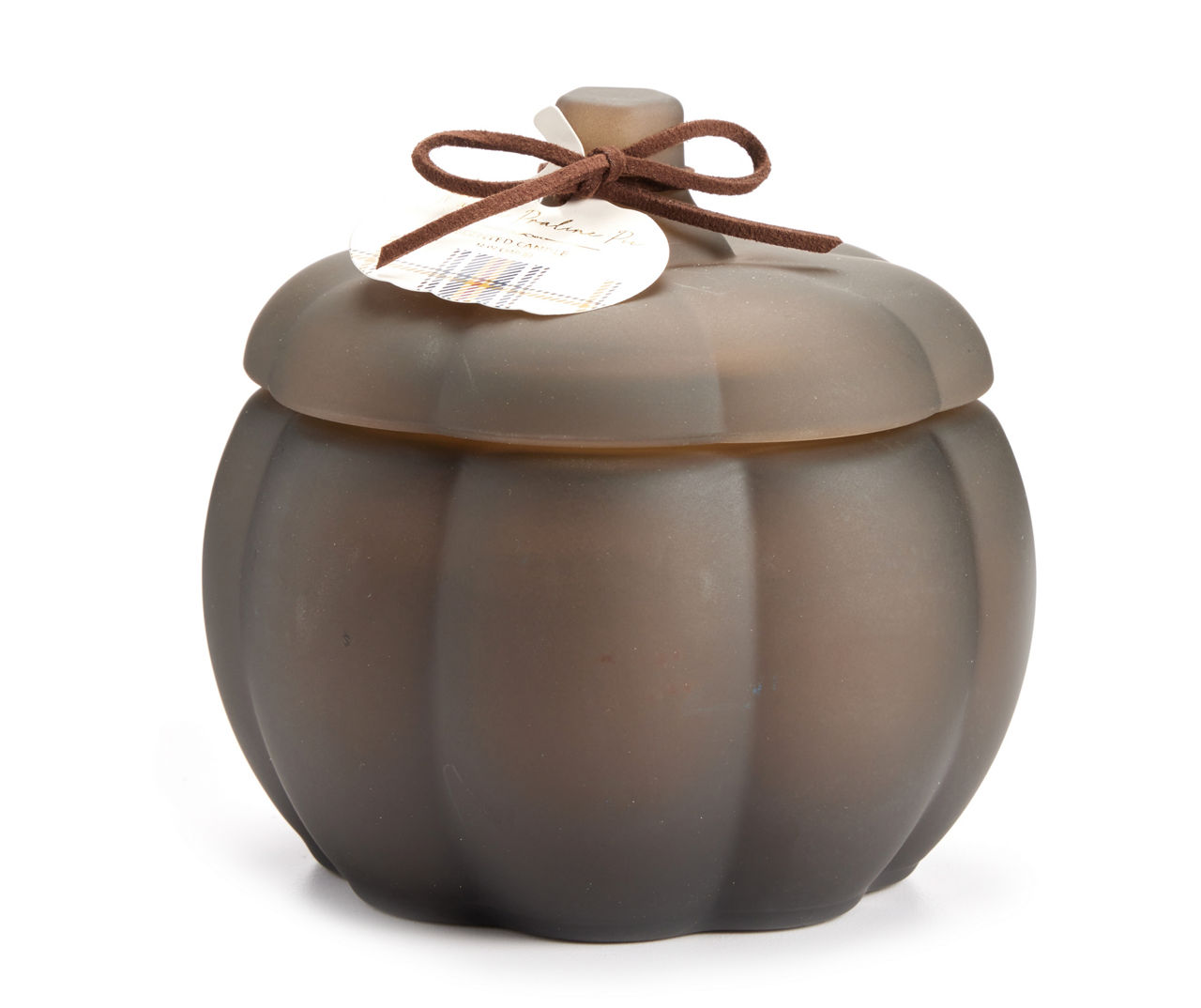 Autumn Air Maple Praline 2-Wick Glass Pumpkin Candle, 12 Oz.