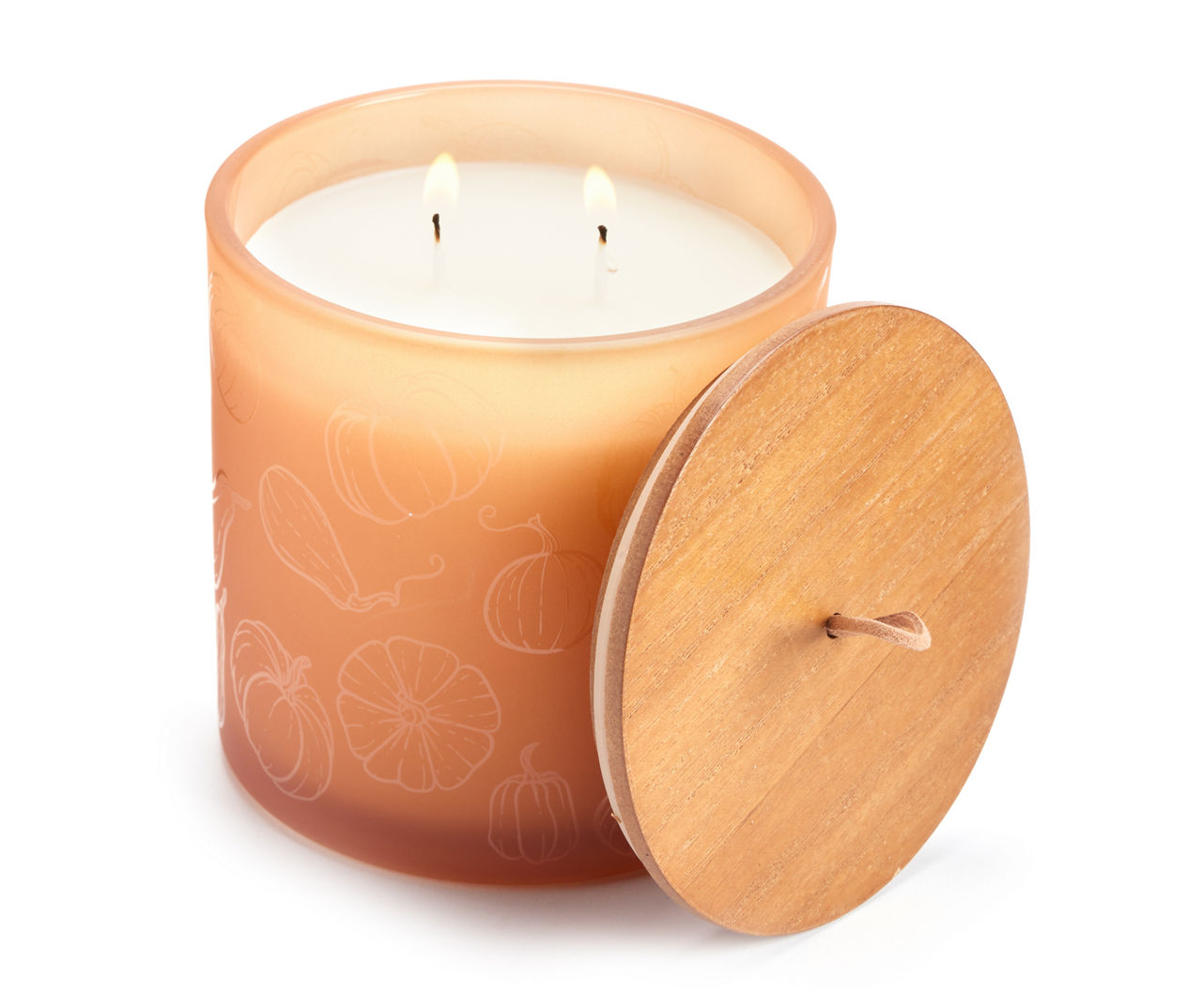 Harvest Meadow Honey Butter Pumpkin 2-Wick Candle, 14 Oz.