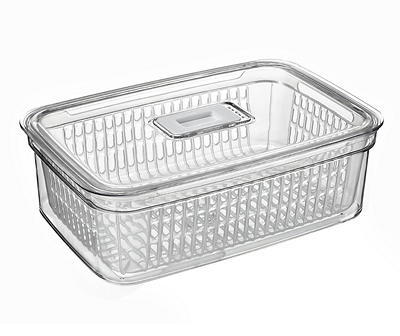 Clear Plastic Produce Container, (8