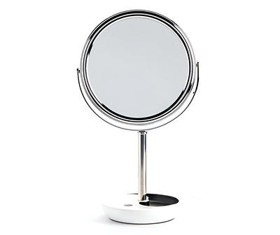 Euphoric Expression Black & White Yin-Yang Vanity Mirror