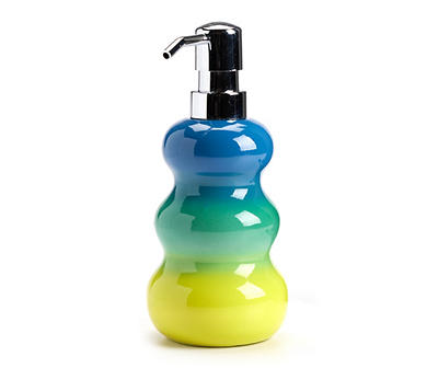 Euphoric Expression Blue & Yellow Ombre Lotion Pump