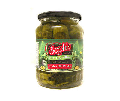 Whole Kosher Dill Pickles, 24 Oz.