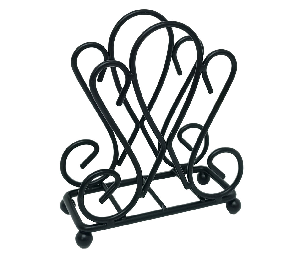 Black Scrollwork Metal Napkin Holder Big Lots