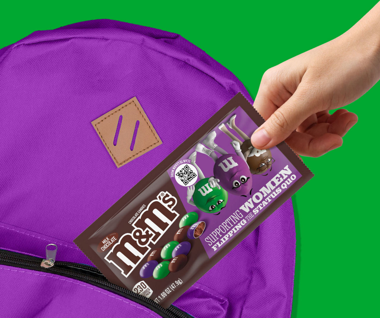 1,000 Pcs Black & Purple M&M's Candy Milk Chocolate (2 lb