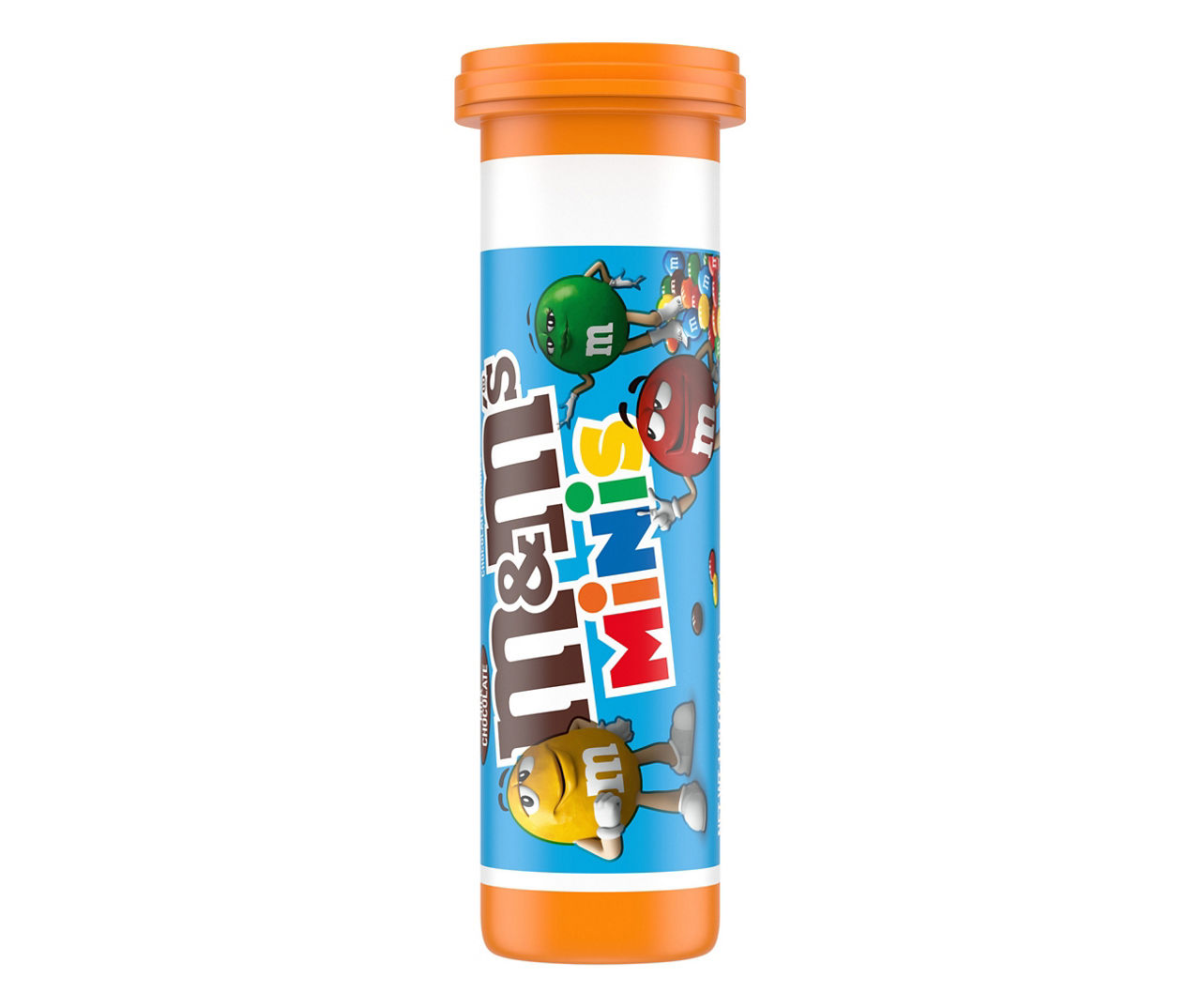 M&M'S MINIS Full Size Milk Chocolate Candy Resealable Tubes (1.08