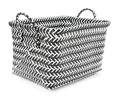 Real Living Euphoric Expression Woven Storage Tote