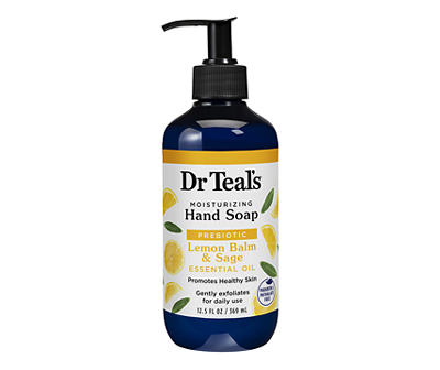 Prebiotic Lemon Balm & Sage Essential Oil Moisturizing Hand Soap, 12.5 Oz.