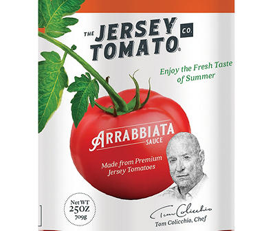 The Jersey Tomato Co. Arrabbiata Sauce, 25 Oz.