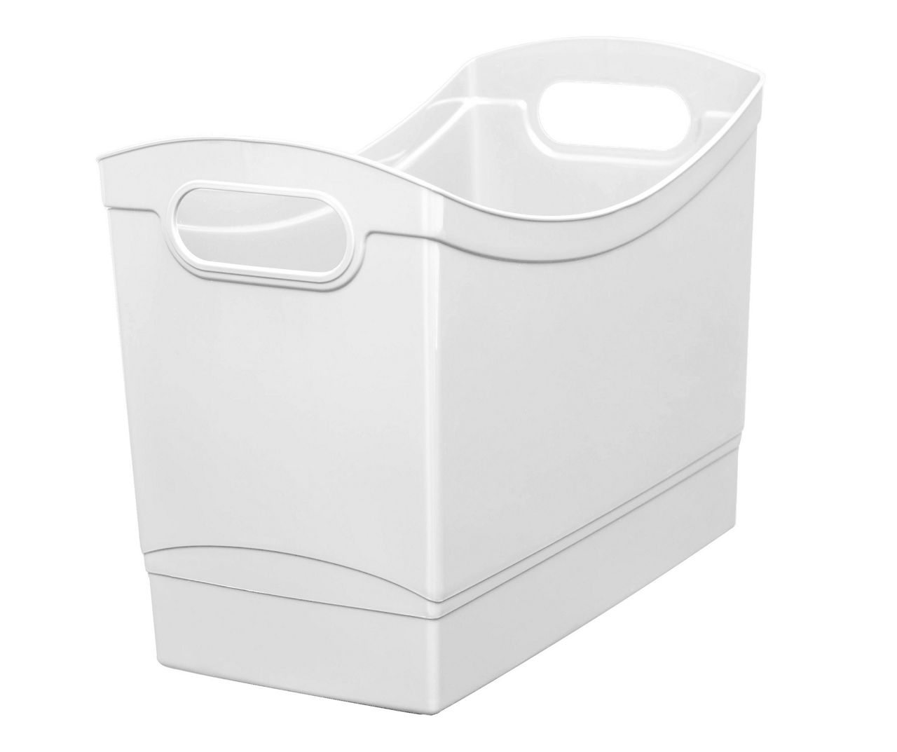 Small Two-Compartment All-Purpose Bin Single - 1 plastic bin