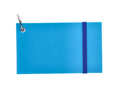 Blue Poly Ring 100-Count Index Cards