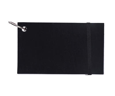 Black Poly Ring 100-Count Index Cards