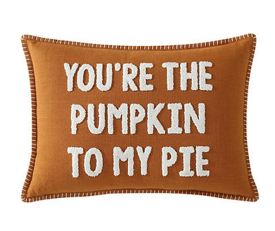 Autumn Air "Pumpkin to My Pie" Spice Throw Pillow