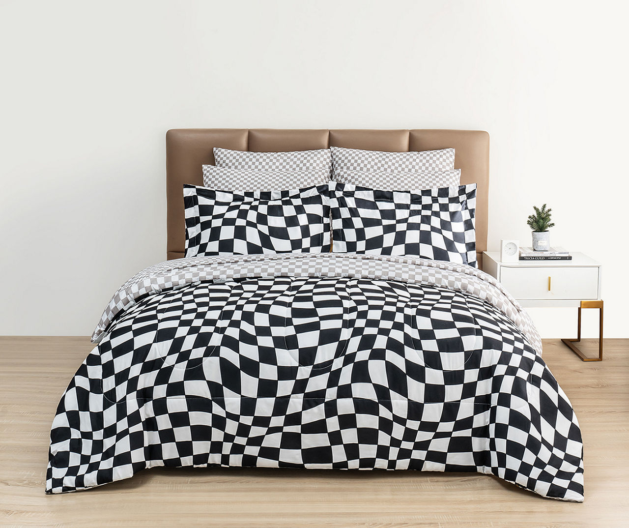 Checkerboard Bed Set – DormVibes