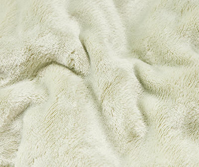 Sage Twin/Full Plush Velvet Blanket