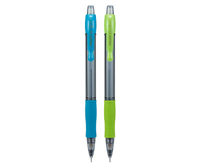 Pilot Premium #2 HB 0.7 mm Mechanical Pencils, 2-Count (Accent Colors May Vary)