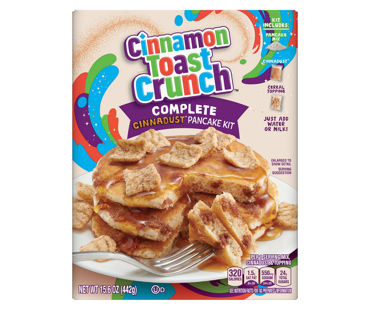 Complete Cinnadust Pancake Kit, 15.6 Oz.