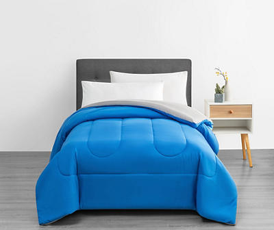 Euphoric Expression Blue Reversible Full/Queen Comforter