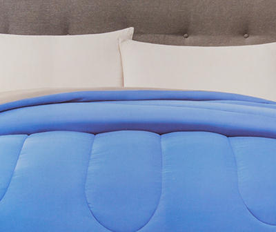 Euphoric Expression Blue Reversible Full/Queen Comforter