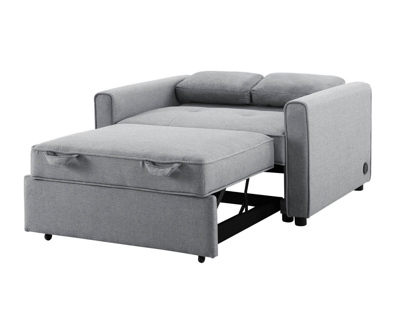 Lifestyle Solutions Serta Carmel Steel Twin Convertible Sleeper