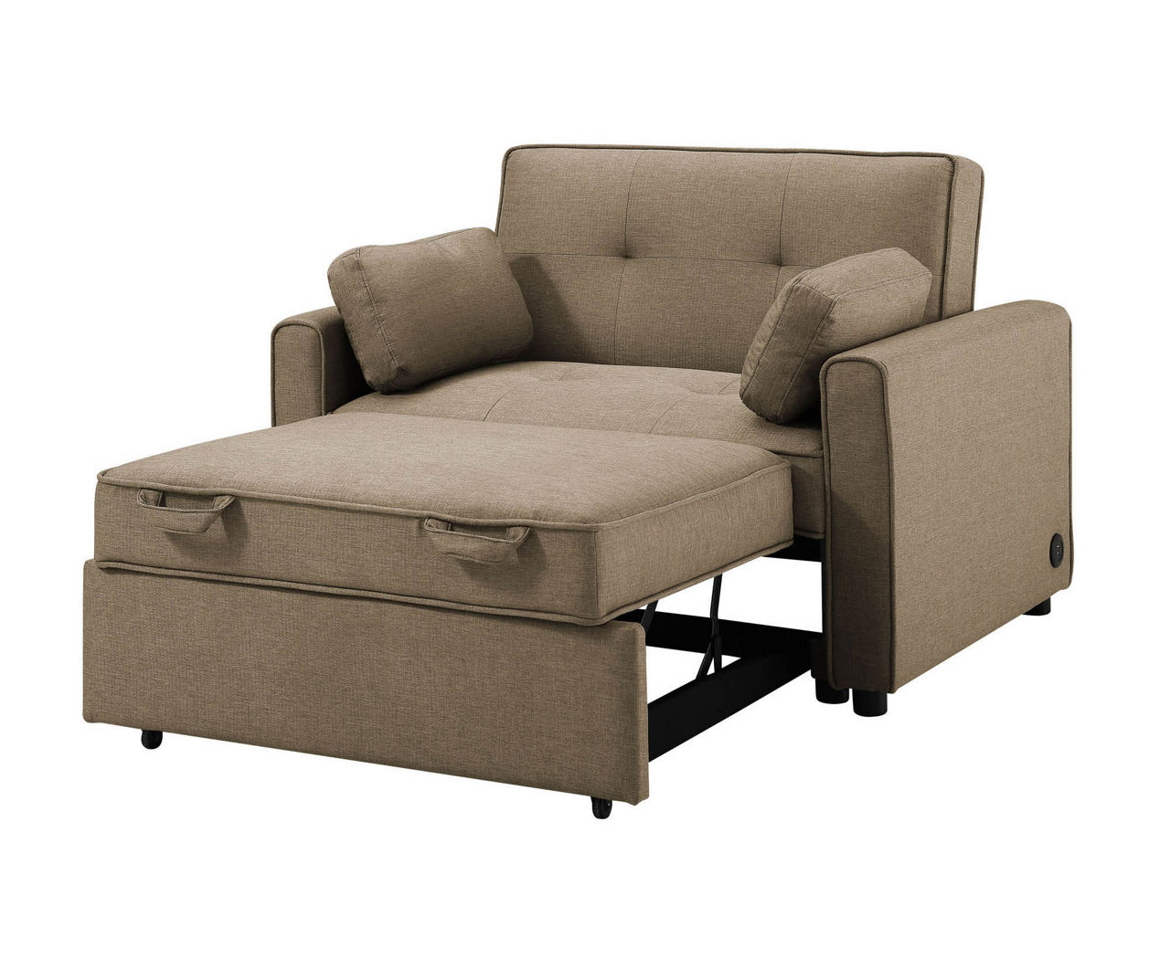 Serta carson twin online convertible chair