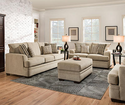 Cornell Platinum Sofa