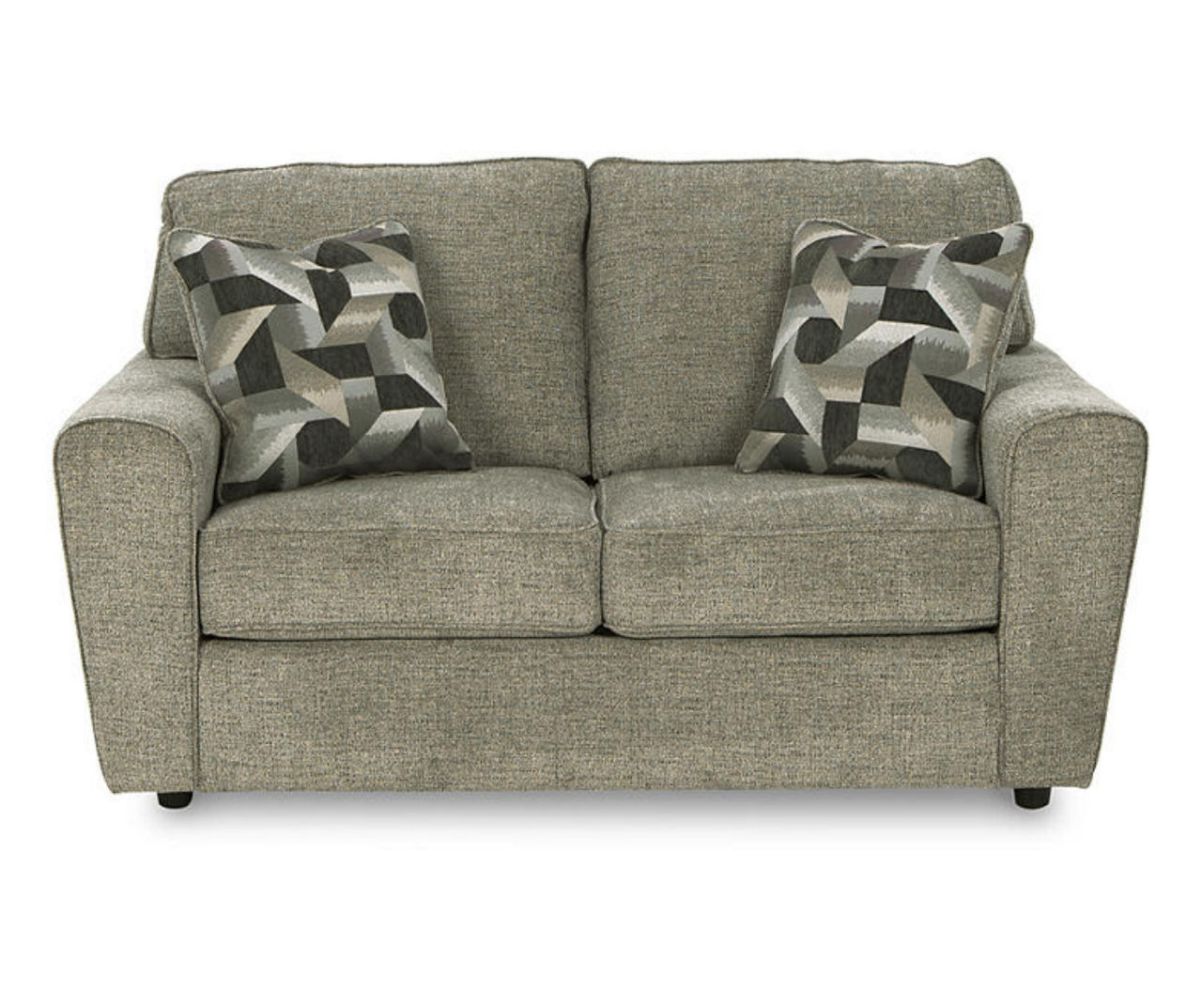 Signature Design By Ashley Cascilla Pewter Gray Loveseat Big Lots