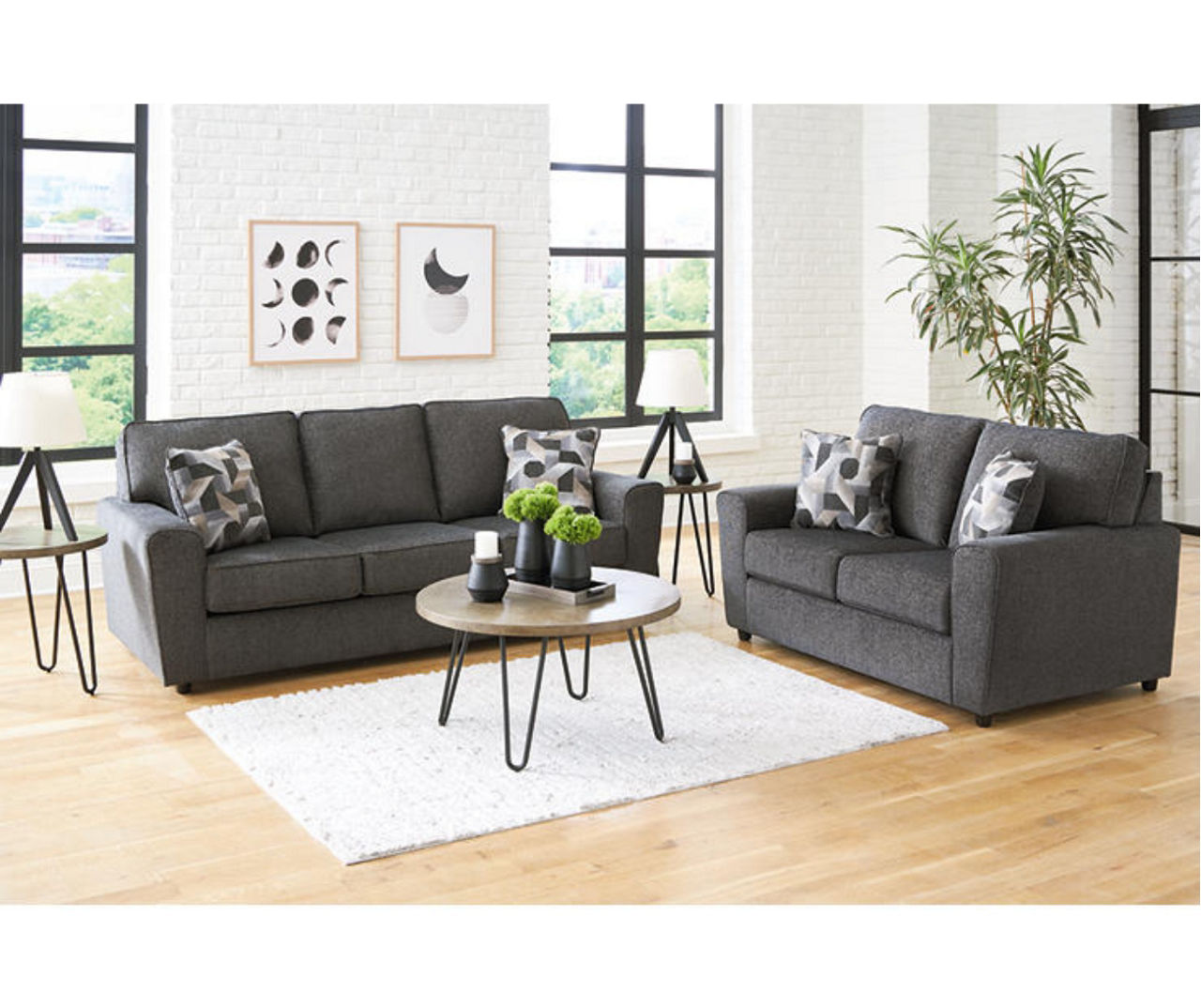 Big lots cooper slate sofa discount