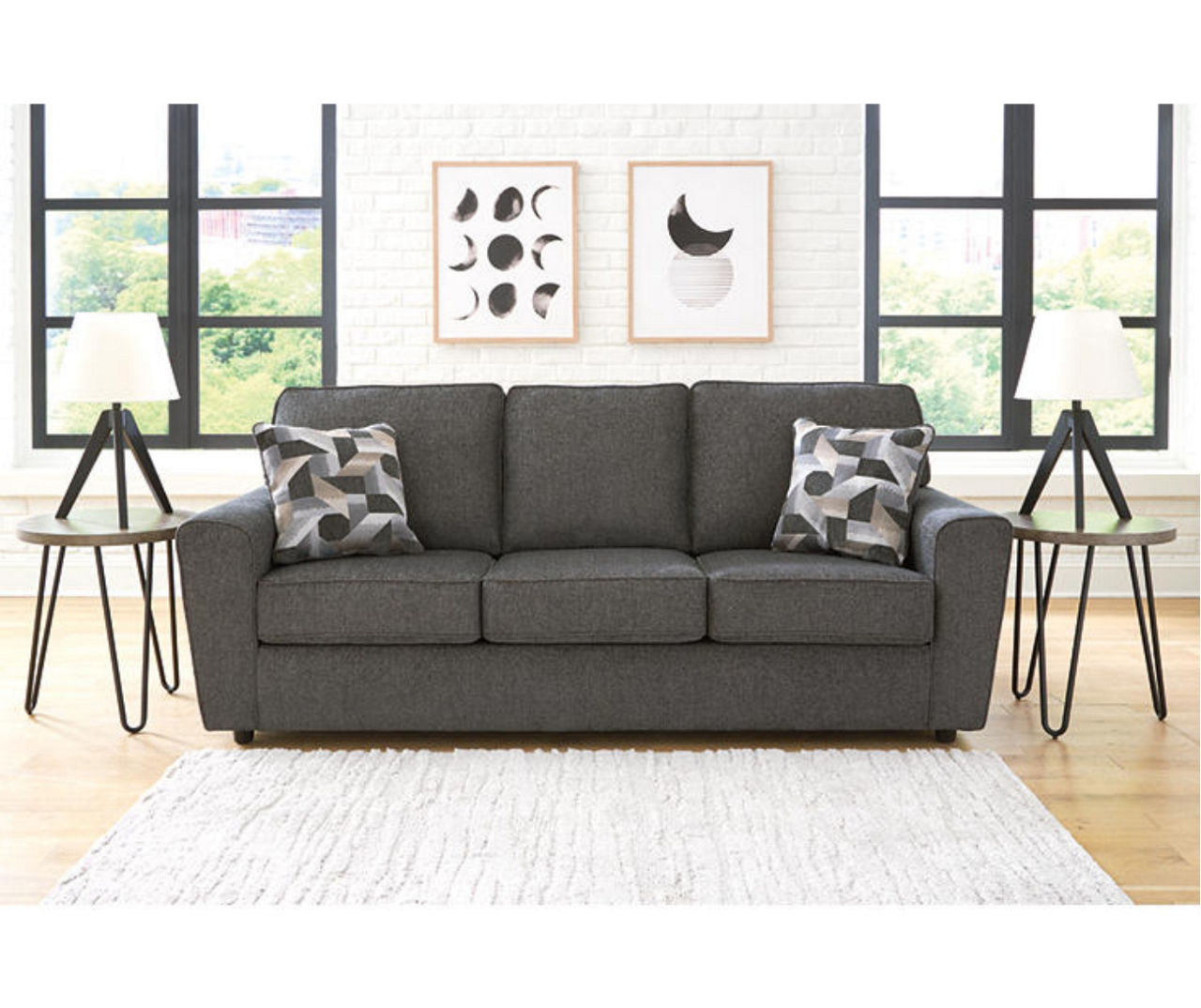 Gray couch deals big lots