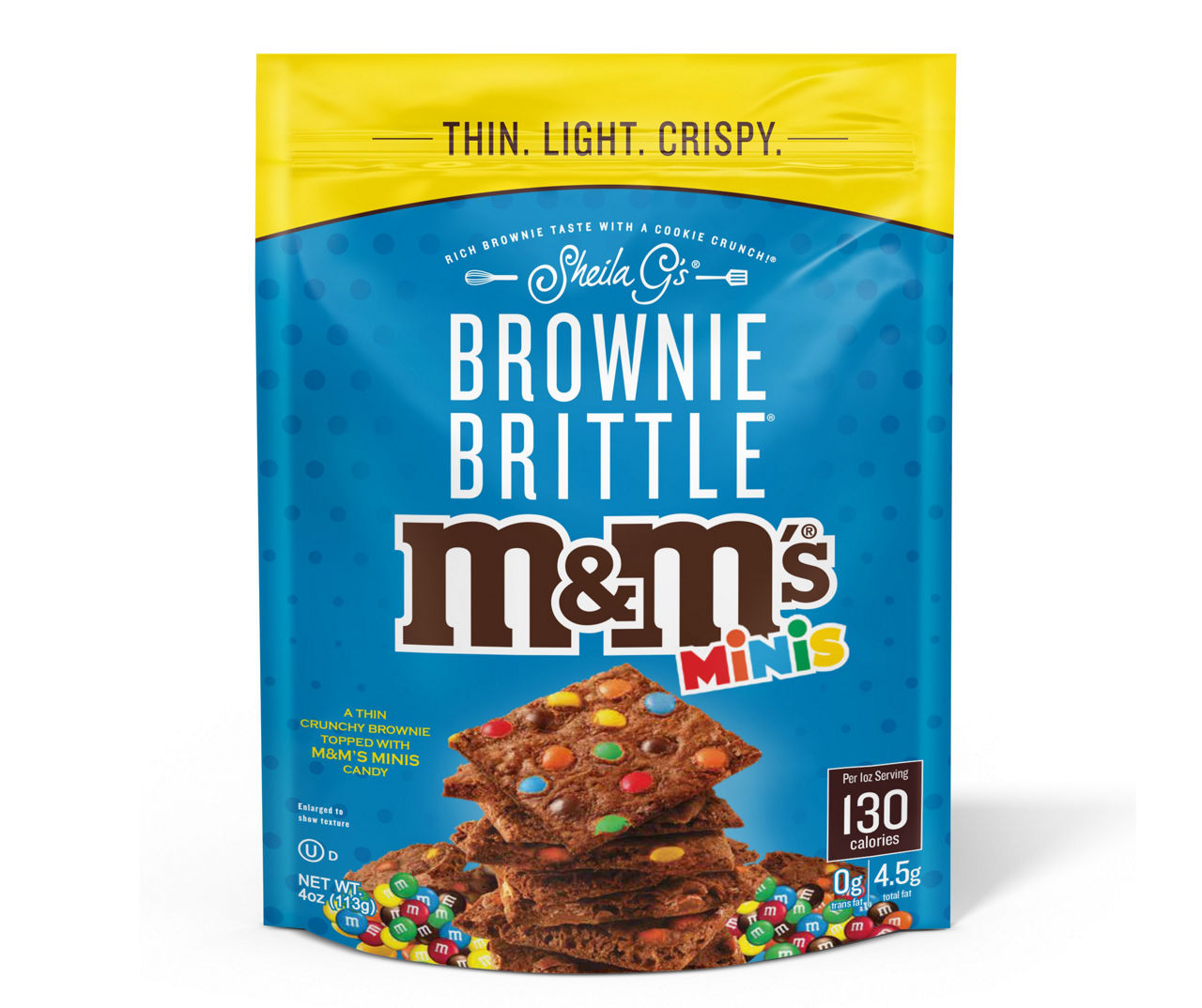 Sheila Gs Brownie Brittle M&M Minis, 4 Oz. | Big Lots