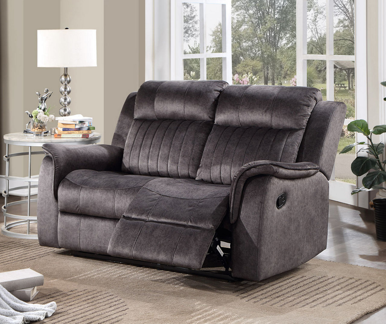 Small on sale reclining loveseats